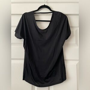 lululemon Lightweight Black Short Sleeve Size 8
